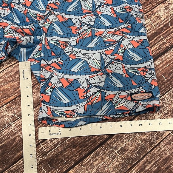 Vineyard Vines Blue Swordfish Sailfish Swim‎ Beach Montauk Board Shorts Size 40 - Picture 10 of 10